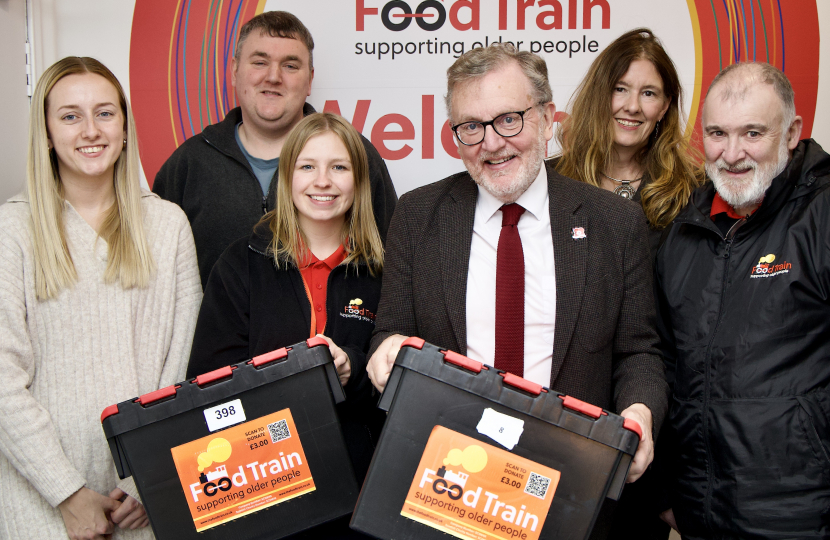 Food Train teams praised as winter challenges loom